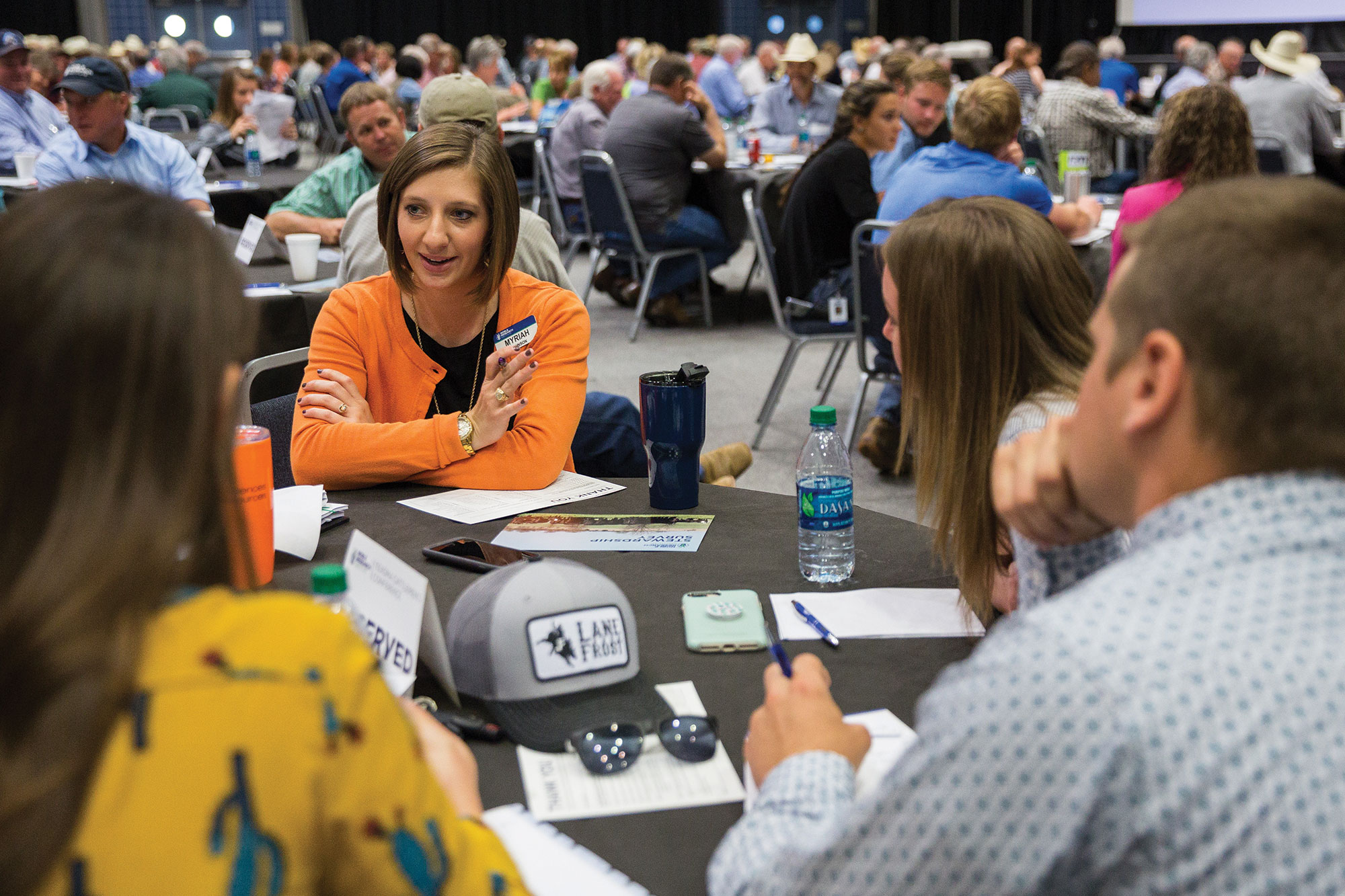 Myriah Johnson, Ph.D., serves as the economics program leader and an agricultural economics consultant.