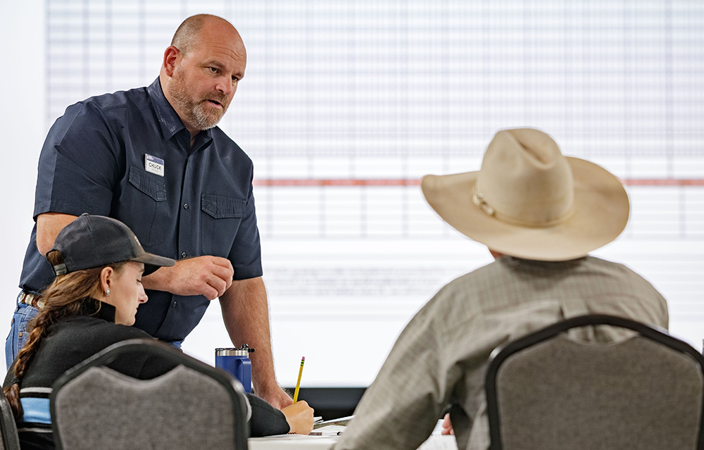 talking about grazing plan